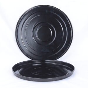 12 inch nonstick enamel coated pizza pan for oven & homemade pizza